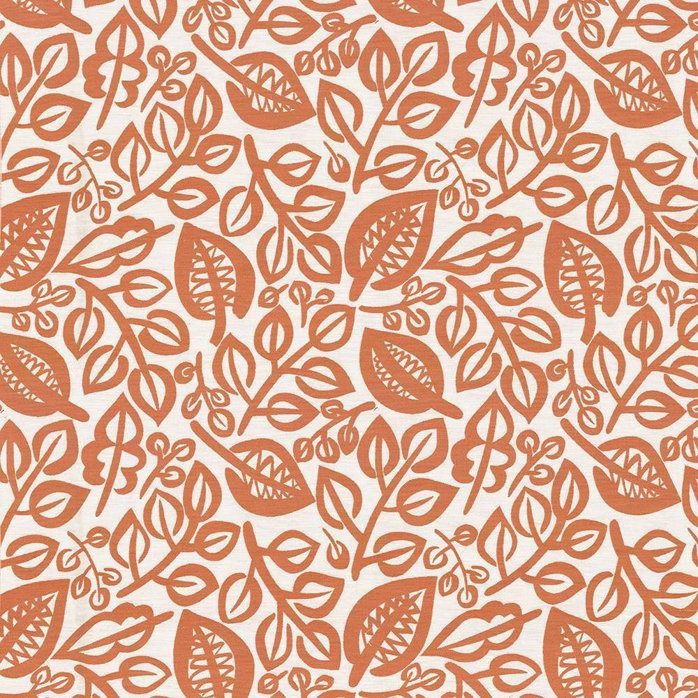 Capeside Tangerine by Kasmir Fabric 1434 76% Rayon 24% Polyester CHINA 50,000 Wyzenbeek Double Rubs H: 27 inches, V:27 inches 58 - Fabric Carolina - Kasmir