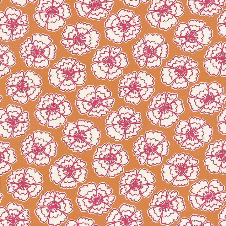 Capisce Capache Mango by Kasmir Fabric 5063 100% Cotton
 CHINA </p><p>Repeat: Horizontal: 27 inches and Vertical: 25 2/8 inches 54 - Fabric Carolina -