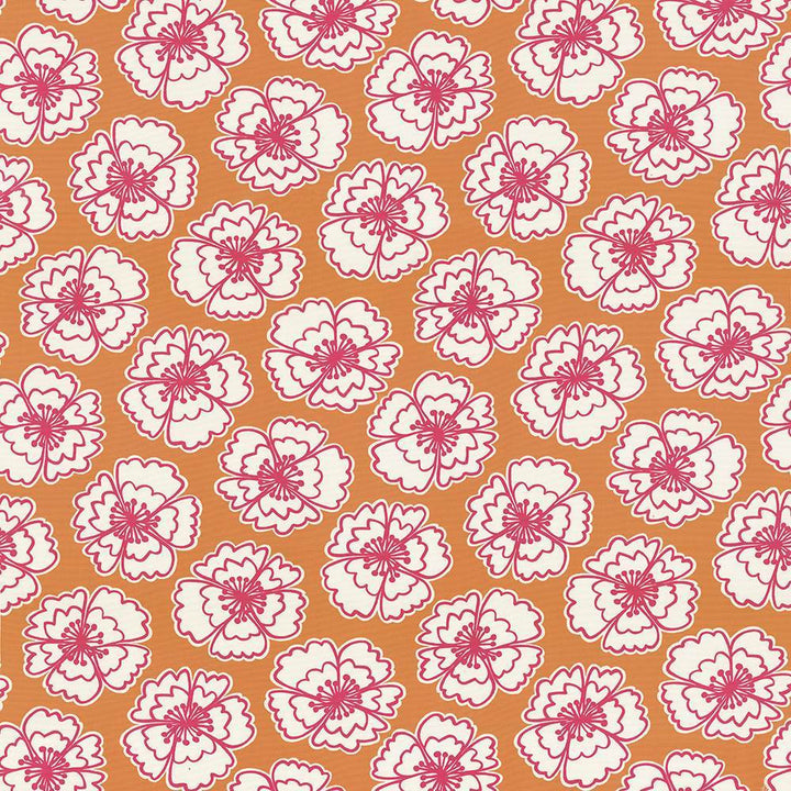 Capisce Capache Mango by Kasmir Fabric 5063 100% Cotton
 CHINA </p><p>Repeat: Horizontal: 27 inches and Vertical: 25 2/8 inches 54 - Fabric Carolina -