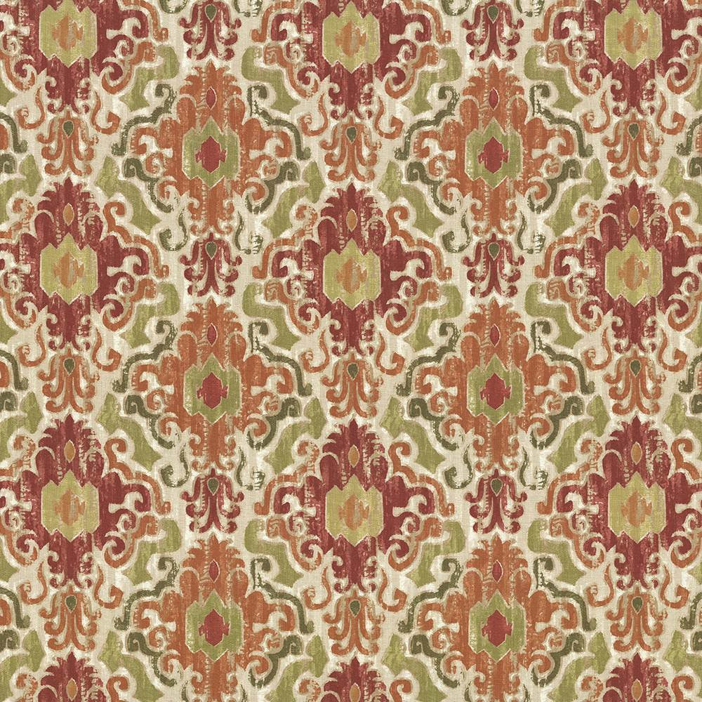 Capistrano Tiger Lily by Kasmir Fabric 1434 100% Cotton
 PERU </p><p>Repeat: Horizontal: 13 4/8 inches and Vertical: 12 4/8 inches 54 - 55 - Fabric Carolina -