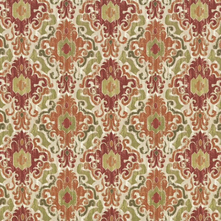 Capistrano Tiger Lily by Kasmir Fabric 1434 100% Cotton
 PERU </p><p>Repeat: Horizontal: 13 4/8 inches and Vertical: 12 4/8 inches 54 - 55 - Fabric Carolina -
