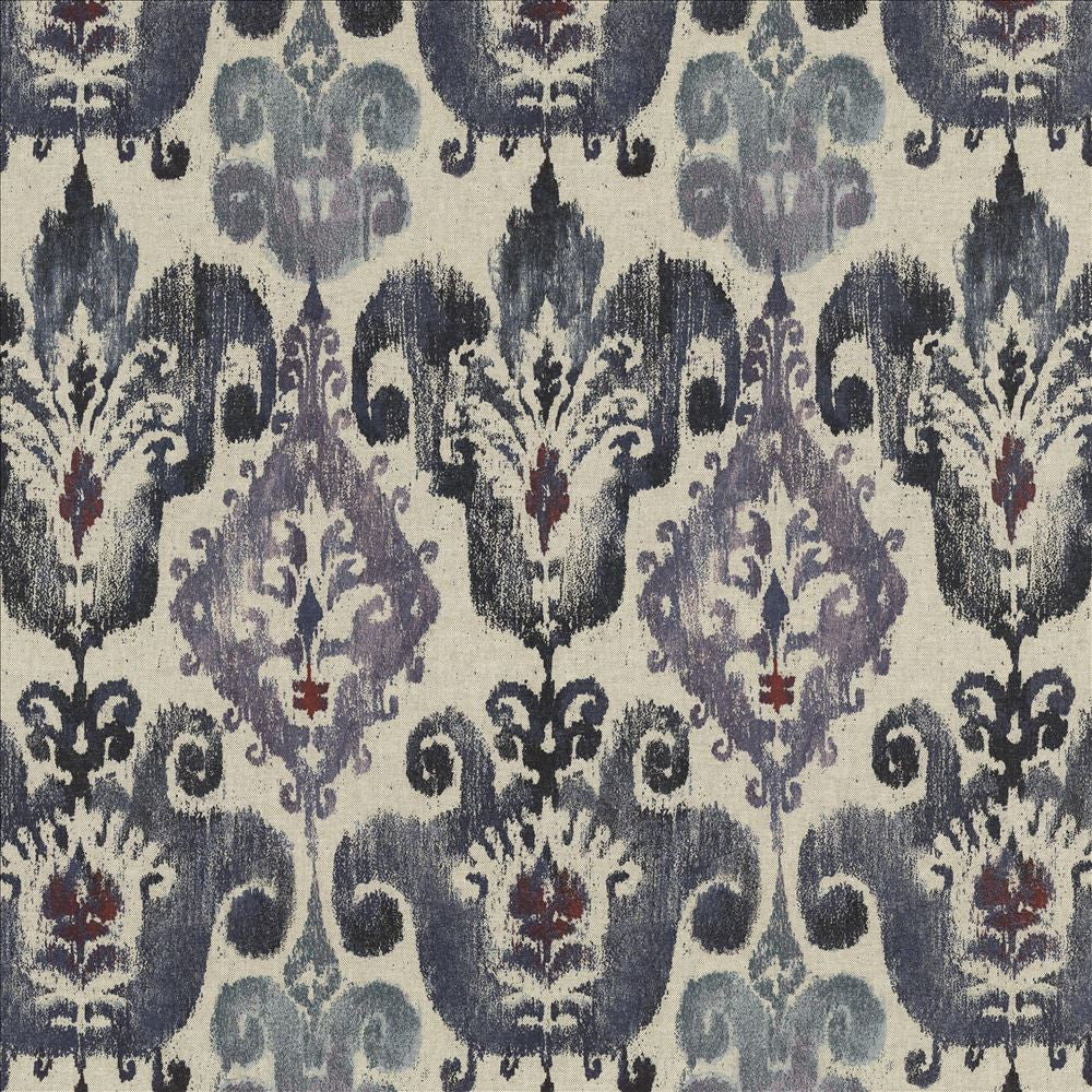 Captiva Amethyst by Kasmir Fabric 5080 89% Cotton
11% Rayon
 TURKEY 30,000 Wyzenbeek Double Rubs Horizontal: 13 6/8 inches and Vertical: 27 inches 54 - Fabric Carolina -