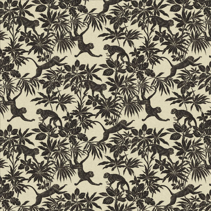 Capuchin Noir by Kasmir Fabric 1462 90% Cotton
10% Polyester
 FRANCE </p><p>Repeat: Horizontal: 23 6/8 inches and Vertical: 23 6/8 inches 61 - Fabric Carolina -