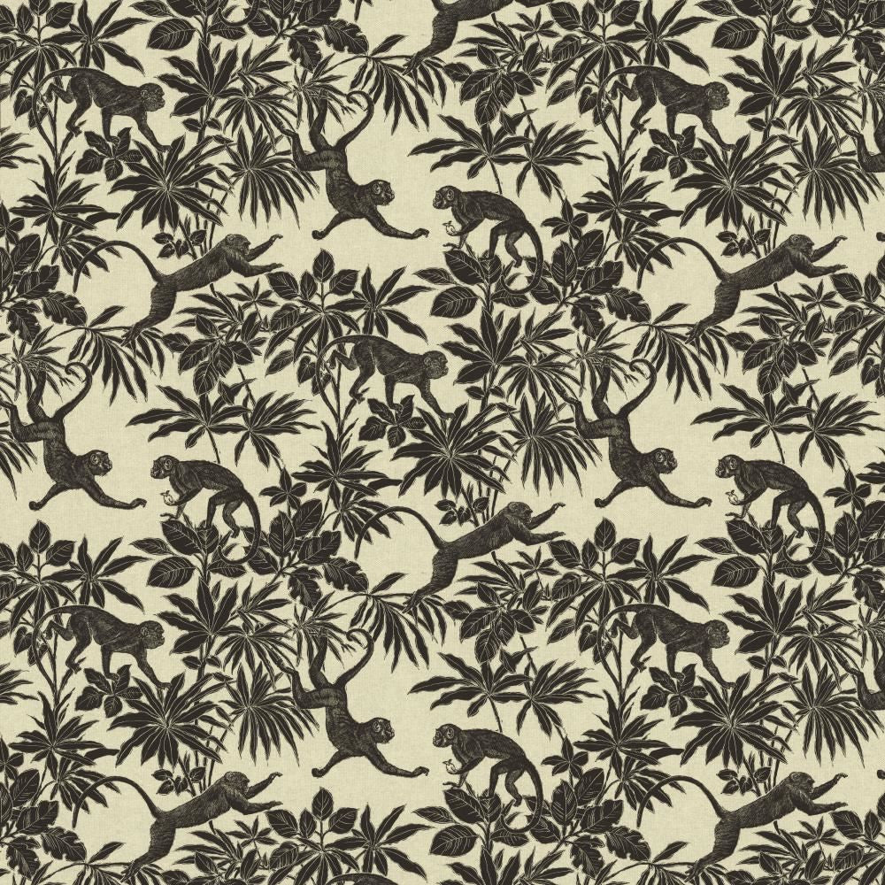 Capuchin Noir by Kasmir Fabric 1462 90% Cotton
10% Polyester
 FRANCE </p><p>Repeat: Horizontal: 23 6/8 inches and Vertical: 23 6/8 inches 51 - Fabric Carolina -