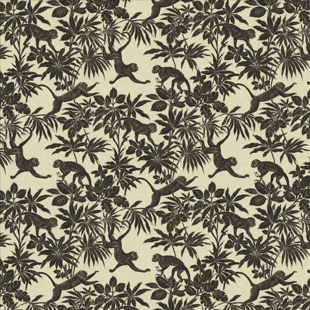Capuchin Noir by Kasmir Fabric 1462 90% Cotton
10% Polyester
 FRANCE 24,000 Martindale Cycles </p><p>Repeat: Horizontal: 23 6/8 inches and Vertical: 23 6/8 inches 61 - Fabric Carolina -