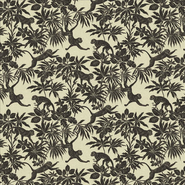 Capuchin Noir  by Kasmir Fabric See sample 90% Cotton
10% Polyester
 FRANCE 24,000 Martindale Cycles </p><p>Repeat: Horizontal: 23 6/8 inches and Vertical: 23 6/8 inches 61  - Fabric Carolina -