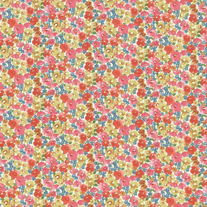 Carillon Garden Aurora by Kasmir Fabric 5065 100% Cotton USA 42,000 Wyzenbeek Double Rubs H: 18 inches, V:9 inches 54 - Fabric Carolina - Kasmir