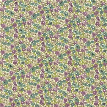 Carillon Garden Orchid by Kasmir Fabric 5065 100% Cotton USA 42,000 Wyzenbeek Double Rubs H: 18 inches, V: 9 inches 54 - Fabric Carolina - Kasmir