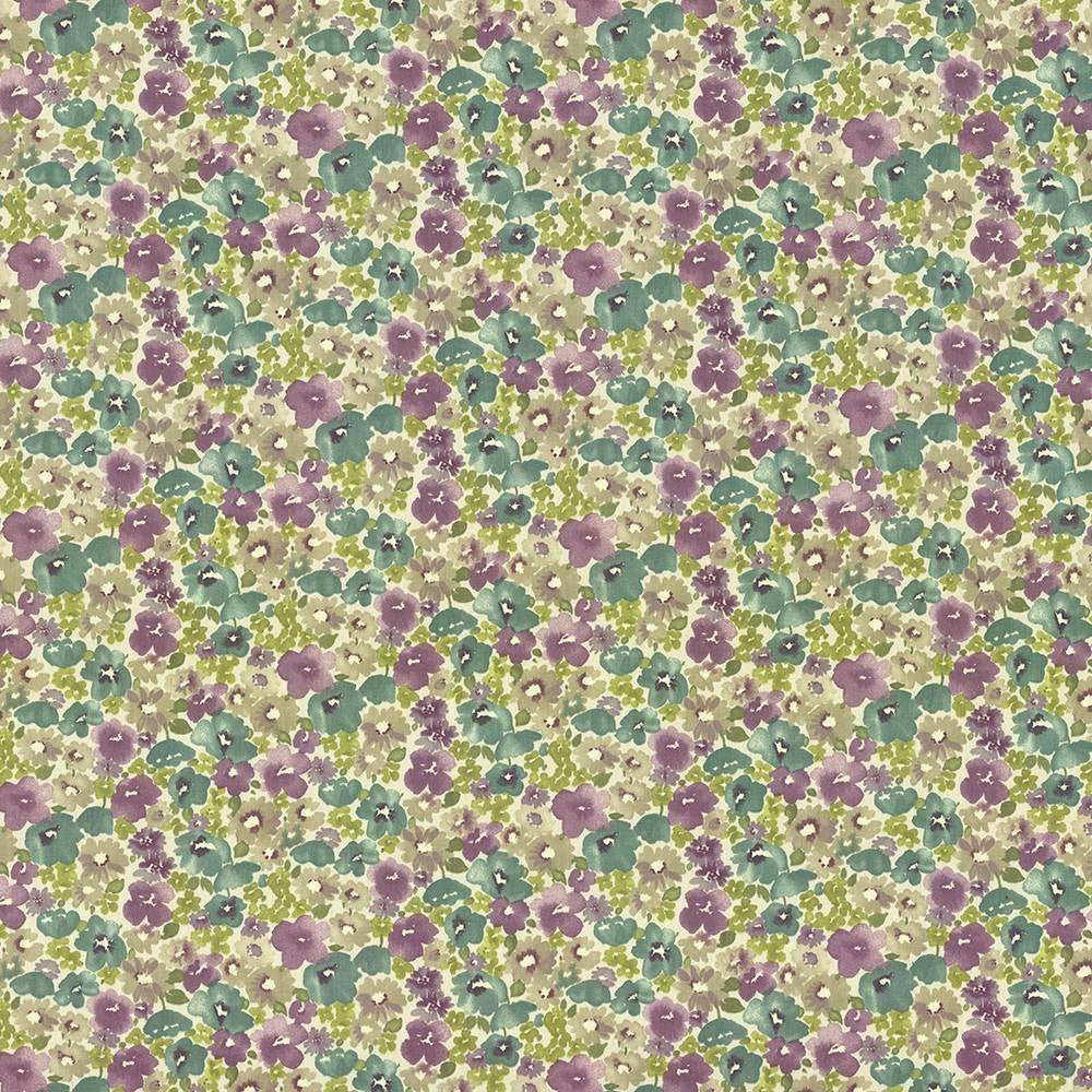 Carillon Garden Orchid by Kasmir Fabric 5065 100% Cotton USA 42,000 Wyzenbeek Double Rubs H: 18 inches, V:9 inches 54 - Fabric Carolina - Kasmir