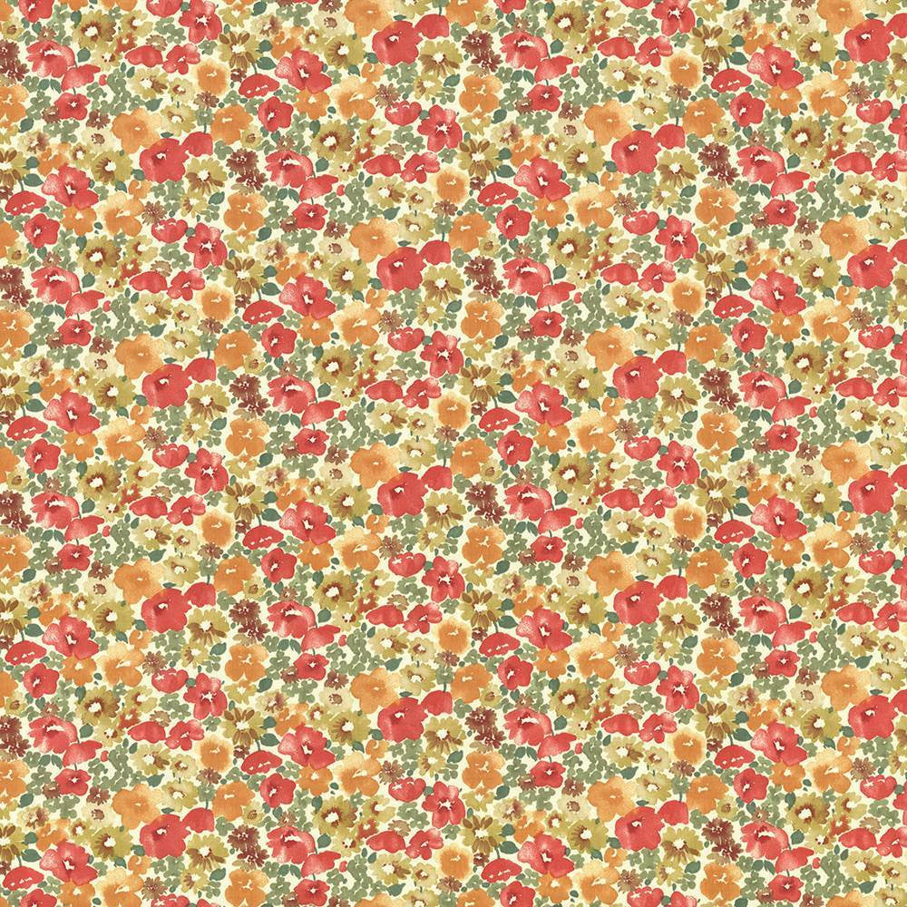 Carillon Garden Poppy by Kasmir Fabric 5064 100% Cotton
 USA </p><p>Repeat: Horizontal: 18 inches and Vertical: 9 inches 54 - Fabric Carolina -
