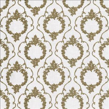 Carlotta Flax by Kasmir Fabric 1444 100% Polyester Embroidery Contents 100% Polyester CHINA - H: 11 6/8 inches, V: 16 2/8 inches 109 - 110 - Fabric Carolina - Kasmir