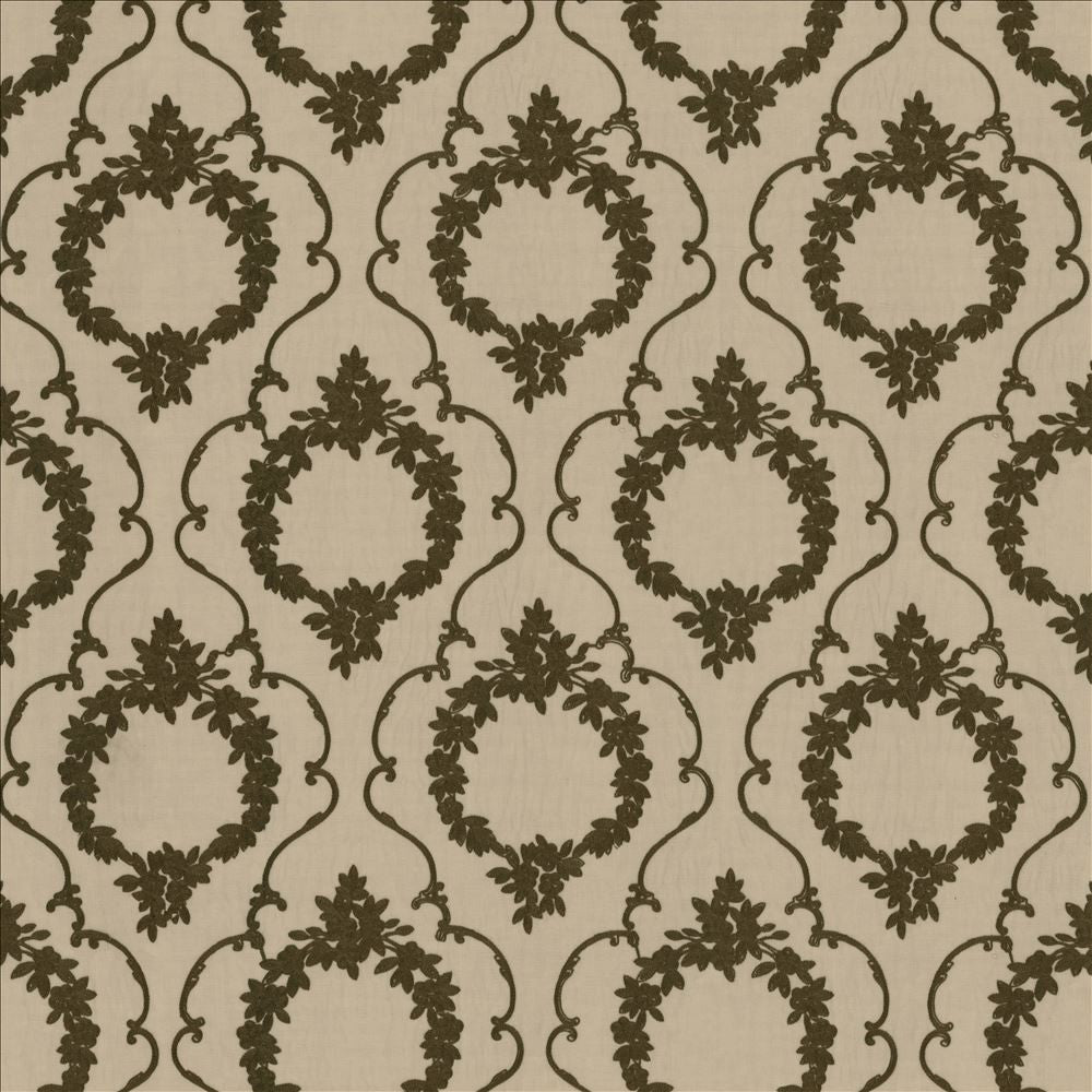Carlotta Gray  by Kasmir Fabric See sample 100% Polyester
Embroidery
100% Polyester
 CHINA  </p><p>Repeat: Horizontal: 11 6/8 inches and Vertical: 16 2/8 inches 101  - Fabric Carolina -