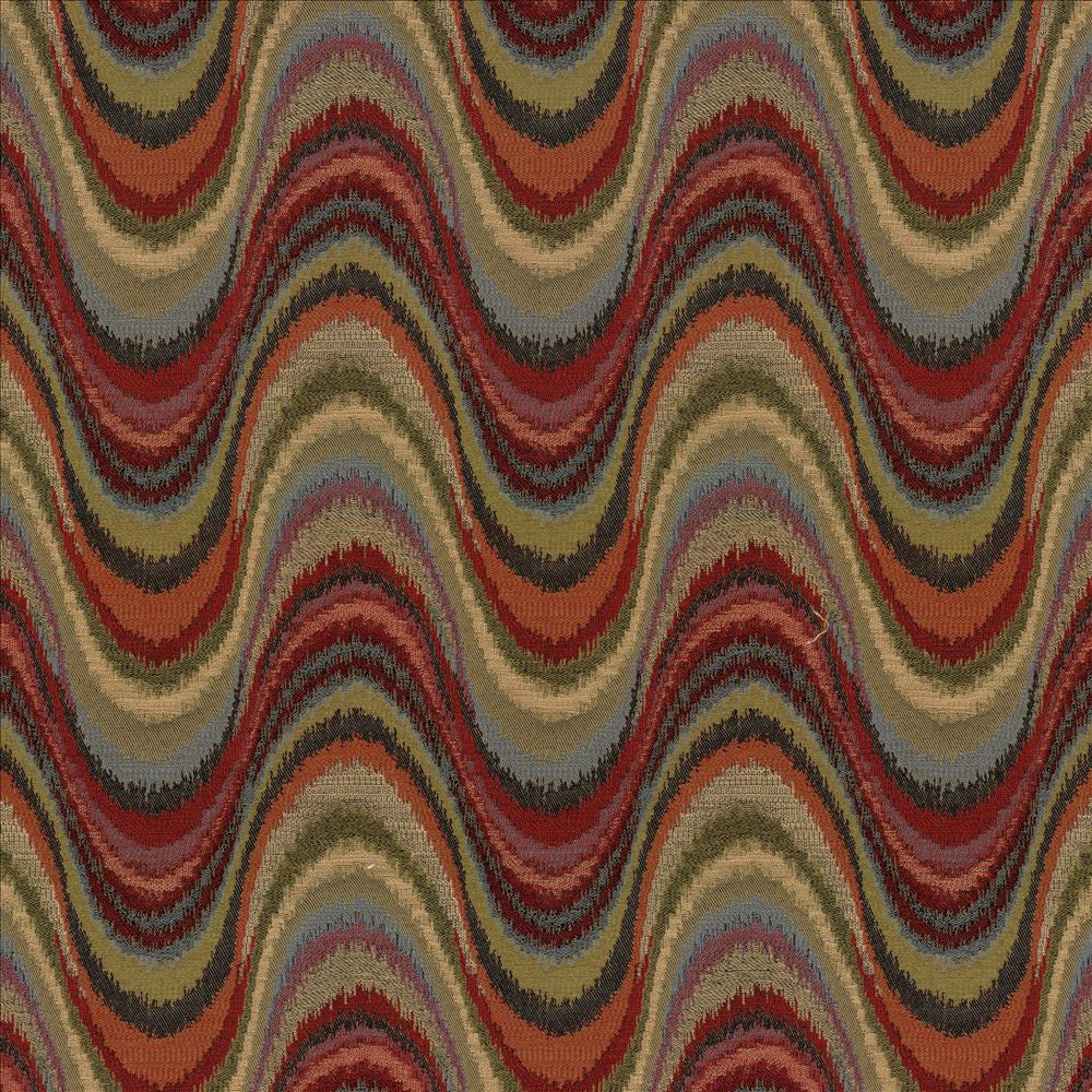 Carnegie Multi by Kasmir Fabric 5087 55% Rayon
45% Polyester
 CHINA </p><p>Repeat: Horizontal: 8 inches and Vertical: 9 4/8 inches 54 - Fabric Carolina -