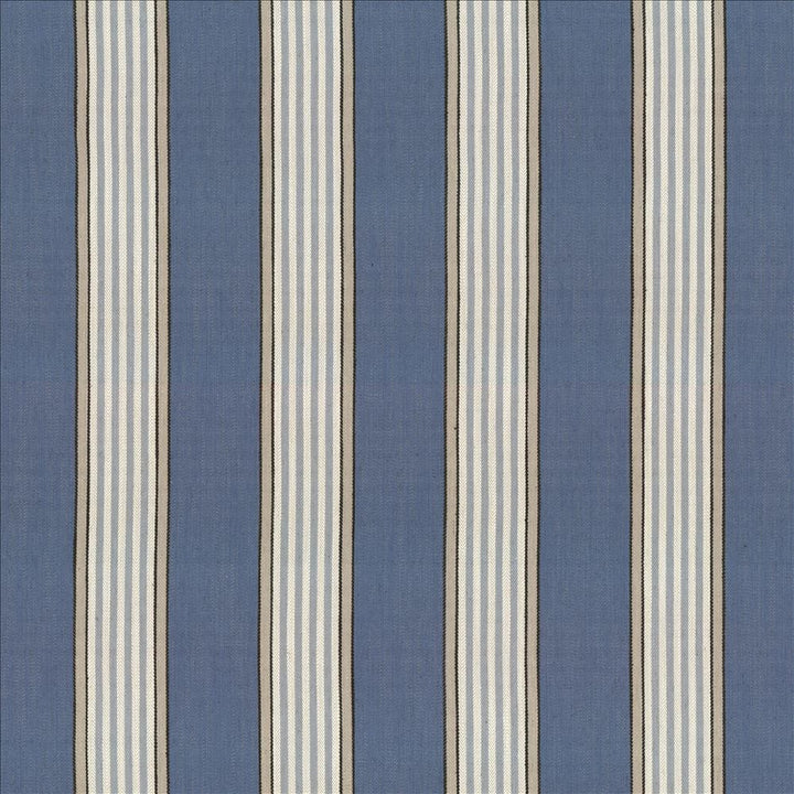 Carnegie Stripe Indigo by Kasmir Fabric 1446 42% Viscose
40% Polyester
18% Linen
 CHINA 30,000 Martindale Cycles </p><p>Repeat: Horizontal: 7 inches and Vertical: N/A 57 - Fabric Carolina -