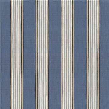 Carnegie Stripe Indigo by Kasmir Fabric 1446 42% Viscose 40% Polyester 18% Linen CHINA 30,000 Martindale Cycles H: 7 inches, V: N/A 57 - Fabric Carolina - Kasmir