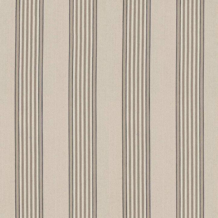 Carnegie Stripe Taupe by Kasmir Fabric 1446 42% Viscose 40% Polyester 18% Linen CHINA 30,000 Martindale Cycles H: 7 inches, V:N/A 57 - Fabric Carolina - Kasmir