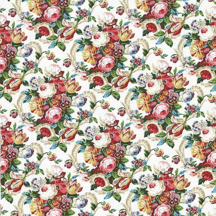 Carreaux Spring by Kasmir Fabric 5064 100% Cotton USA 9,000 Wyzenbeek Double Rubs H: 27 inches, V:27 inches 54 - Fabric Carolina - Kasmir