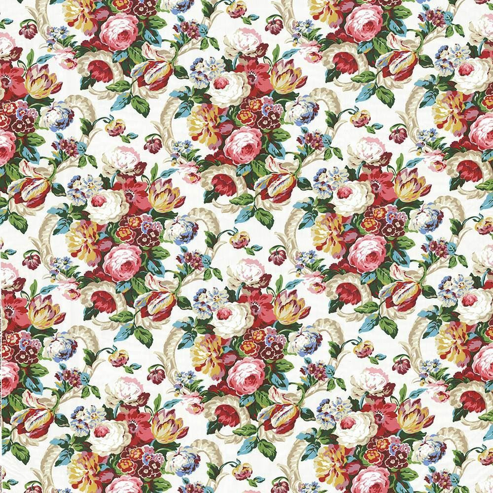 Carreaux Spring by Kasmir Fabric 5064 100% Cotton
 USA 9,000 Wyzenbeek Double Rubs Horizontal: 27 inches and Vertical: 27 inches 54 - Fabric Carolina -