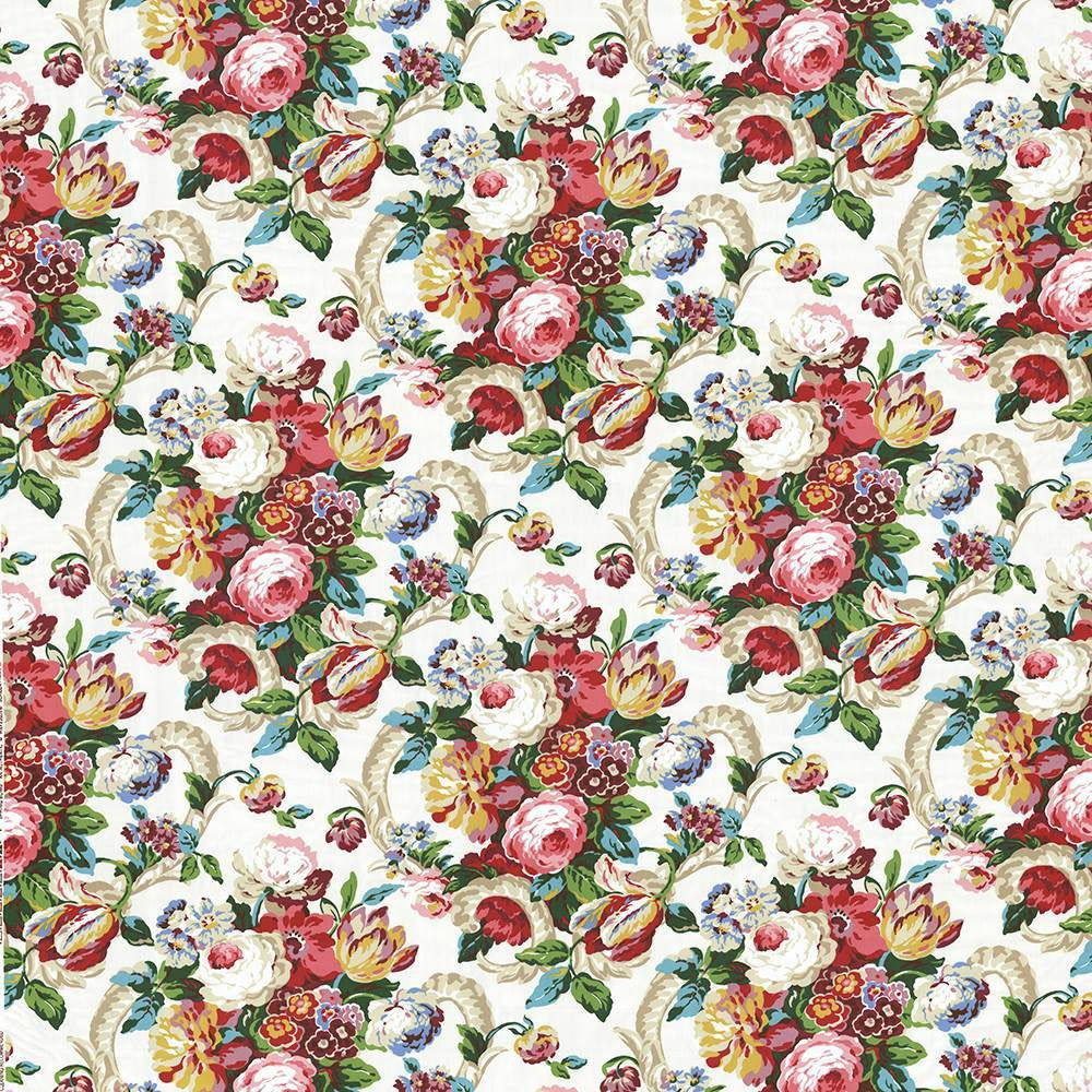 Carreaux Spring by Kasmir Fabric 5064 100% Cotton
 USA </p><p>Repeat: Horizontal: 27 inches and Vertical: 27 inches 54 - Fabric Carolina -