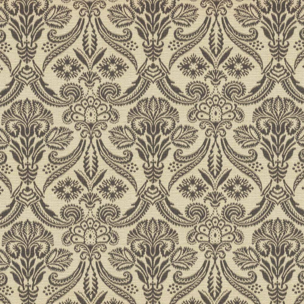 Carriage House Graphite by Kasmir Fabric 5113 58% Cotton 42% Polyester TURKEY 35,000 Wyzenbeek Double Rubs H: 14 inches, V:14 inches 55 - Fabric Carolina - Kasmir