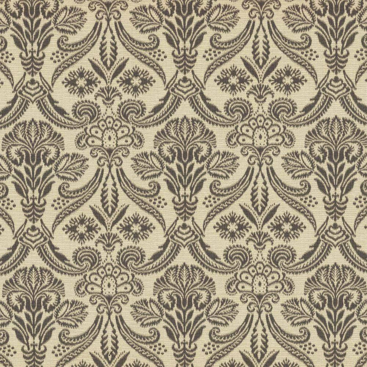 Carriage House Graphite by Kasmir Fabric 5113 58% Cotton 42% Polyester TURKEY 35,000 Wyzenbeek Double Rubs H: 14 inches, V:14 inches 55 - Fabric Carolina - Kasmir