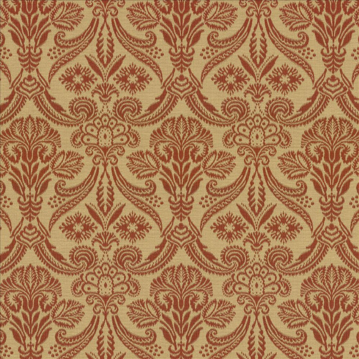 Carriage House Persimmon by Kasmir Fabric 5121 58% Cotton 42% Polyester TURKEY 35,000 Wyzenbeek Double Rubs Horizontal: 14 inches and Vertical: 14 inches 55 - Fabric Carolina -