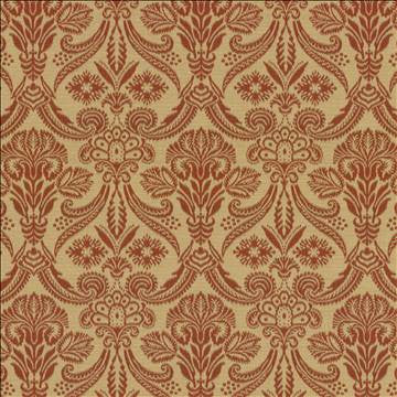 Carriage House Persimmon by Kasmir Fabric 5121 58% Cotton 42% Polyester TURKEY 35,000 Wyzenbeek Double Rubs H: 14 inches, V: 14 inches 55 - Fabric Carolina - Kasmir