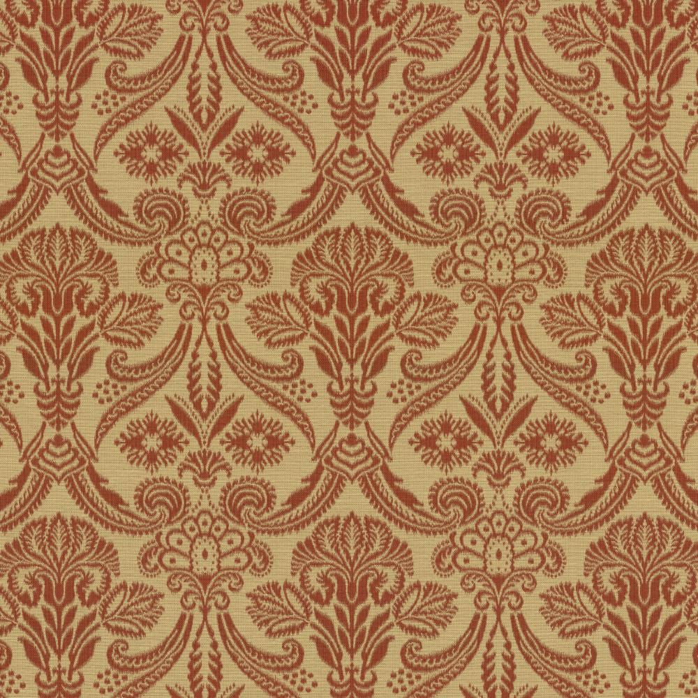 Carriage House Persimmon by Kasmir Fabric 5121 58% Cotton
42% Polyester
 TURKEY </p><p>Repeat: Horizontal: 14 inches and Vertical: 14 inches 55 - Fabric Carolina -