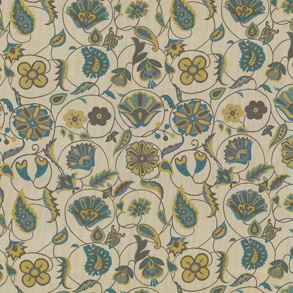 Caspa Garden Pear by Kasmir Fabric 1424 66% Polyester 19% Cotton 15% Rayon USA 39,000 Wyzenbeek Double Rubs H: 26 6/8 inches, V:35 3/8 inches 55 - 56 - Fabric Carolina - Kasmir