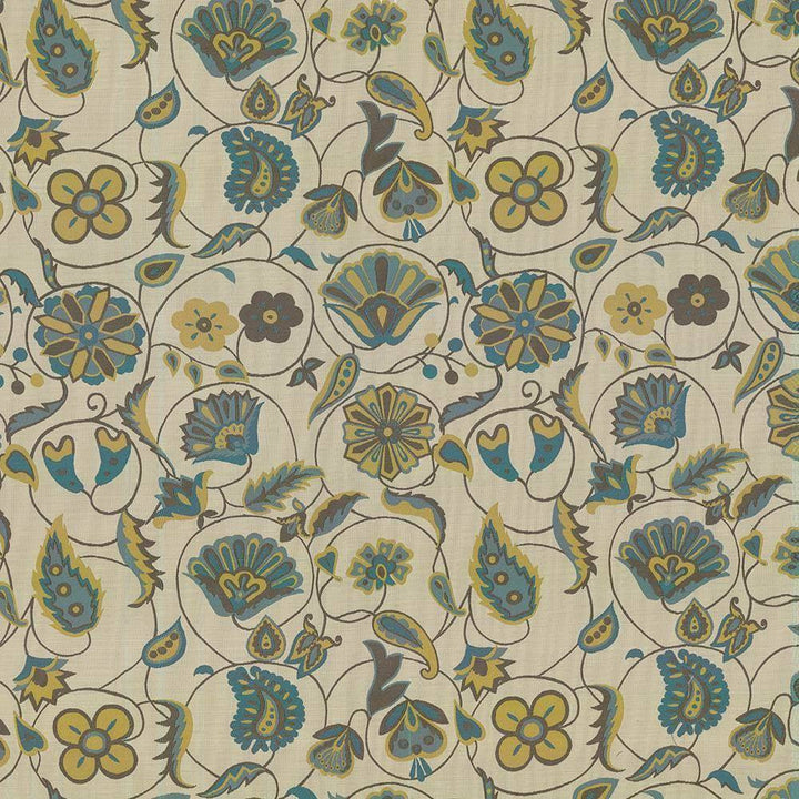 Caspa Garden Pear by Kasmir Fabric 1424 66% Polyester 19% Cotton 15% Rayon USA 39,000 Wyzenbeek Double Rubs H: 26 6/8 inches, V:35 3/8 inches 55 - 56 - Fabric Carolina - Kasmir