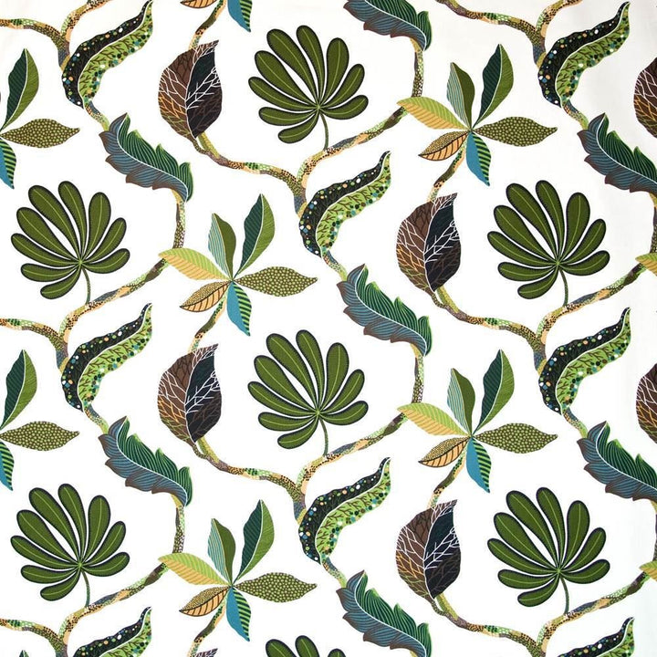 Caspiana Fern by Kasmir Fabric 1401 100% Cotton, Organic
 USA 15,000 Wyzenbeek Double Rubs Horizontal: 39 inches and Vertical: 25 2/8 inches 54 - Fabric Carolina -