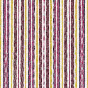 Caspiana Stripe Bordeaux by Kasmir Fabric