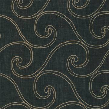 Cassal Ebony by Kasmir Fabric 5012 100% Polyester CHINA Not Tested H: 8 6/8 inches, V: 8 6/8 inches 60 - Fabric Carolina - Kasmir