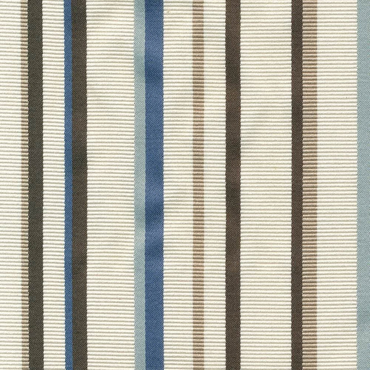Cassel Stripe Blue  by Kasmir Fabric See sample 51% Polyester
49% Cotton
 INDIA 50,000 Wyzenbeek Double Rubs </p><p>Repeat: Horizontal: 7 inches and Vertical: N/A 56  - Fabric Carolina -