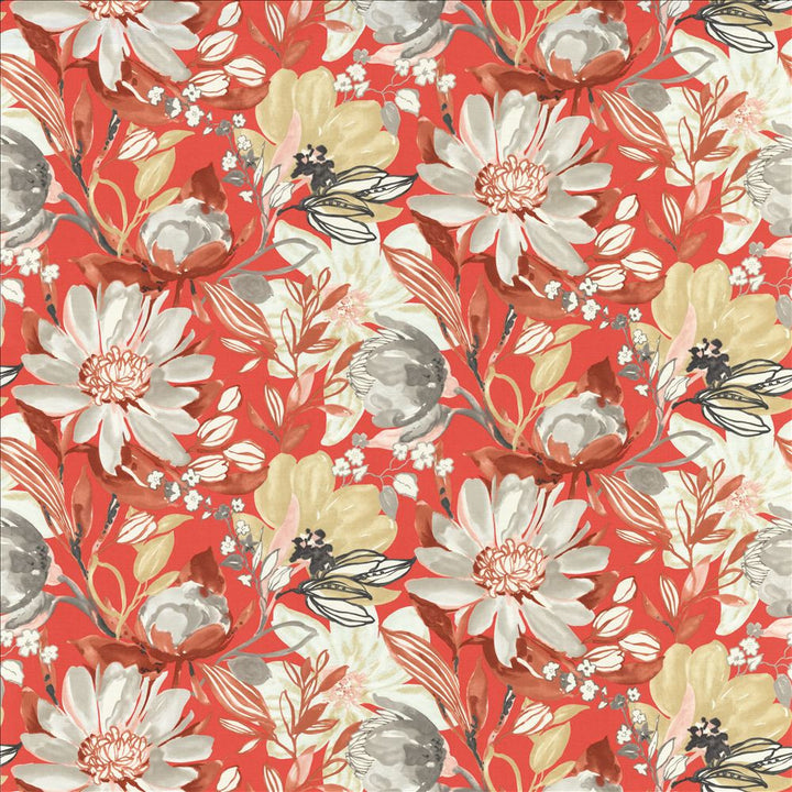 Casselberry Cherry by Kasmir Fabric 1468 100% Cotton
 PERU </p><p>Repeat: Horizontal: 53 6/8 inches and Vertical: 25 4/8 inches 54 - Fabric Carolina -