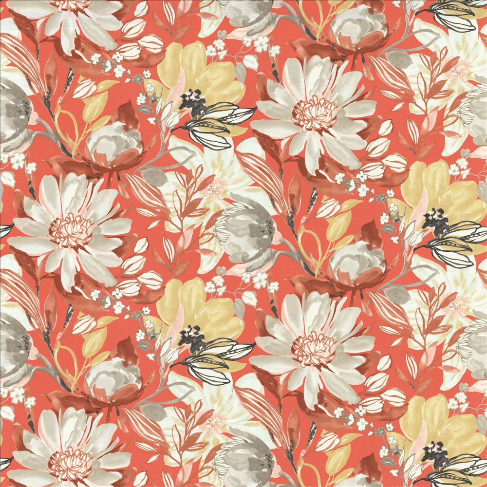 Casselberry Cherry by Kasmir Fabric 1468 100% Cotton
 PERU </p><p>Repeat: Horizontal: 53 6/8 inches and Vertical: 25 4/8 inches 54 - Fabric Carolina -