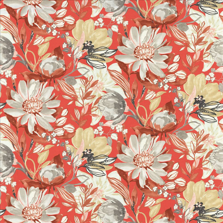 Casselberry Cherry by Kasmir Fabric 1468 100% Cotton
 PERU 25,000 Wyzenbeek Double Rubs </p><p>Repeat: Horizontal: 53 6/8 inches and Vertical: 25 4/8 inches 54 - Fabric Carolina -