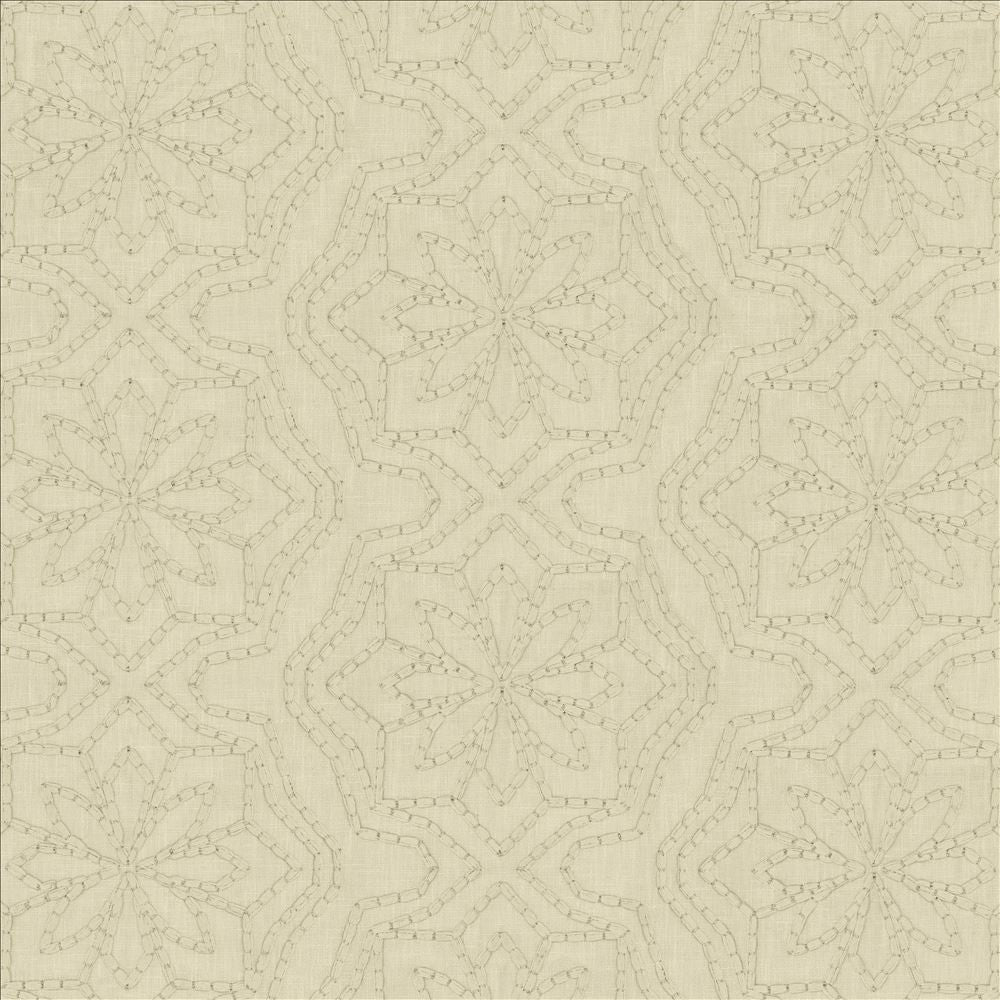 Cassie Beige by Kasmir Fabric 5156 70% Polyester
30% Cotton
 INDIA Not Tested </p><p>Repeat: Horizontal: 13 inches and Vertical: 6 inches 54 - Fabric Carolina -