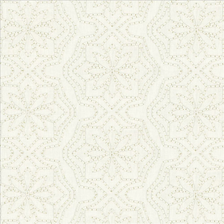 Cassie Off White by Kasmir Fabric 5156 70% Polyester
30% Cotton
 INDIA </p><p>Repeat: Horizontal: 13 inches and Vertical: 6 inches 54 - Fabric Carolina -