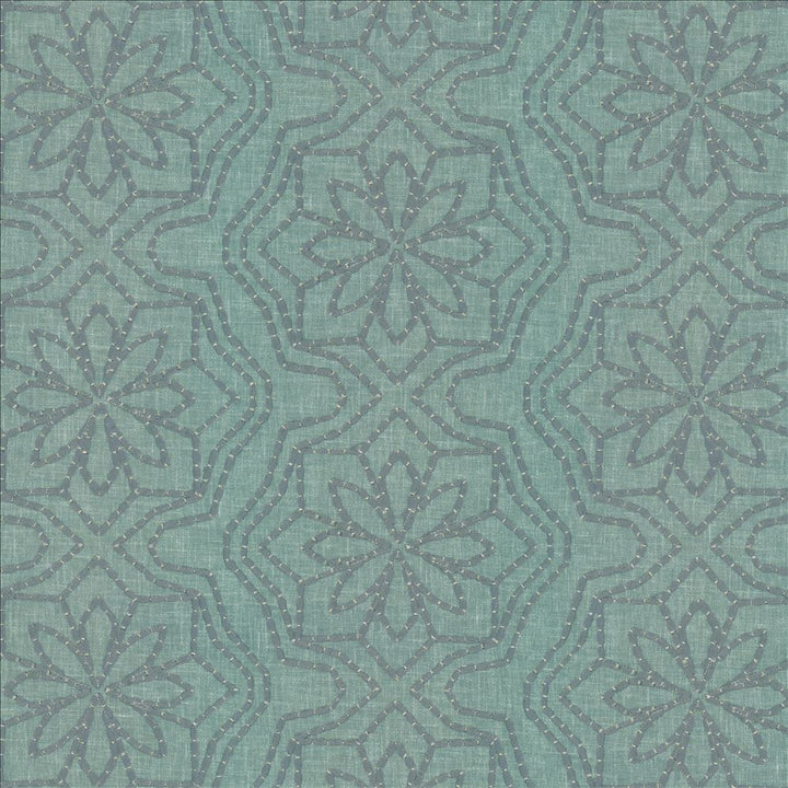 Cassie Spa by Kasmir Fabric 5156 70% Polyester 30% Cotton INDIA Not Tested Horizontal: 13 inches and Vertical: 6 inches 54 - Fabric Carolina -