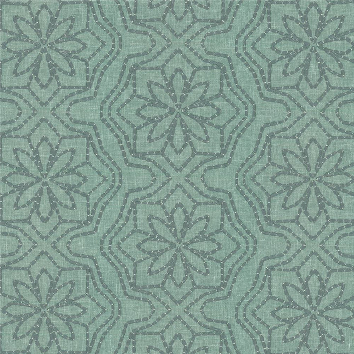 Cassie Spa by Kasmir Fabric 5156 70% Polyester
30% Cotton
 INDIA Not Tested </p><p>Repeat: Horizontal: 13 inches and Vertical: 6 inches 54 - Fabric Carolina -