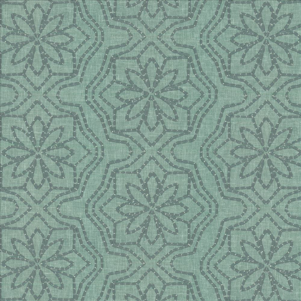 Cassie Spa by Kasmir Fabric 5156 70% Polyester
30% Cotton
 INDIA Not Tested </p><p>Repeat: Horizontal: 13 inches and Vertical: 6 inches 54 - Fabric Carolina -