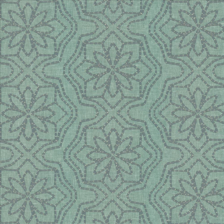 Cassie Spa by Kasmir Fabric 5156 70% Polyester
30% Cotton
 INDIA </p><p>Repeat: Horizontal: 13 inches and Vertical: 6 inches 54 - Fabric Carolina -