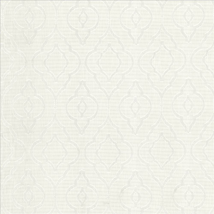Cassius White by Kasmir Fabric 5157 100% Polyester
 CHINA </p><p>Repeat: Horizontal: 9 inches and Vertical: 15 inches 118 - 120 - Fabric Carolina -