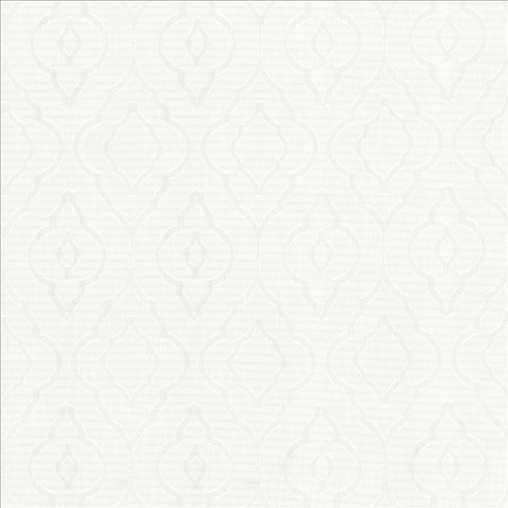 Cassius White by Kasmir Fabric 5157 100% Polyester
 CHINA </p><p>Repeat: Horizontal: 9 inches and Vertical: 15 inches 118 - 120 - Fabric Carolina -