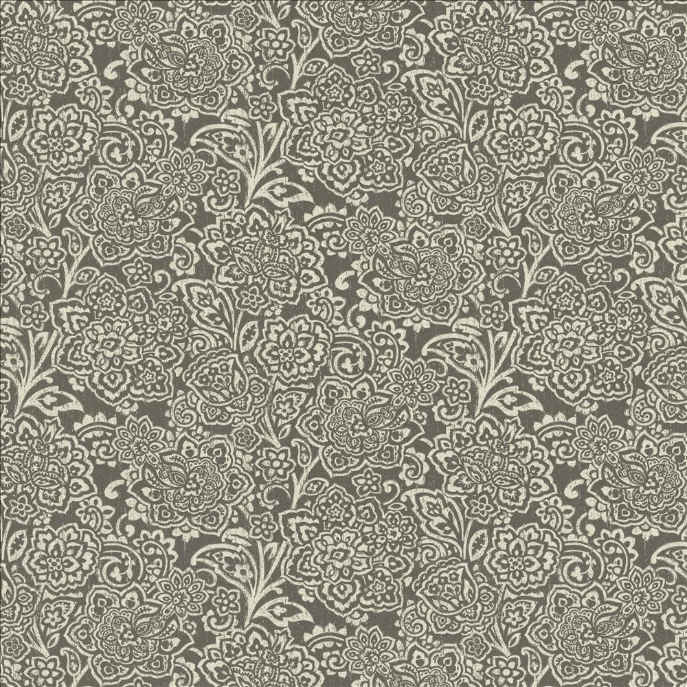 Castle Garden Anthracite by Kasmir Fabric 1451 90% Cotton
10% Polyester
 FRANCE </p><p>Repeat: Horizontal: 26 4/8 inches and Vertical: 24 2/8 inches 61 - Fabric Carolina -