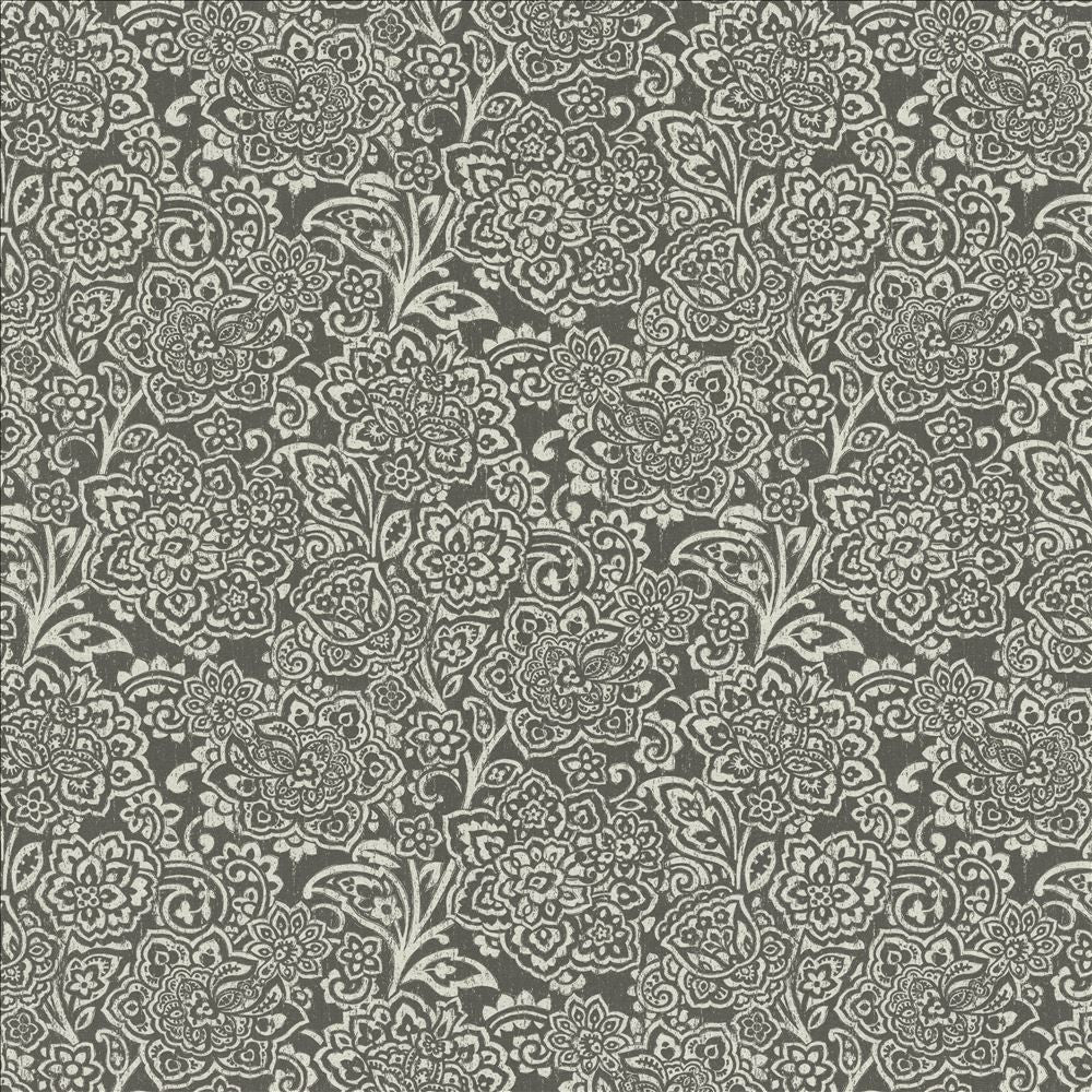 Castle Garden Anthracite by Kasmir Fabric 1451 90% Cotton
10% Polyester
 FRANCE 24,000 Martindale Cycles </p><p>Repeat: Horizontal: 26 4/8 inches and Vertical: 24 2/8 inches 53 - Fabric Carolina -