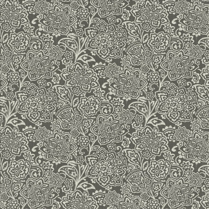 Castle Garden Anthracite by Kasmir Fabric 1451 90% Cotton
10% Polyester
 FRANCE 24,000 Martindale Cycles </p><p>Repeat: Horizontal: 26 4/8 inches and Vertical: 24 2/8 inches 53 - Fabric Carolina -
