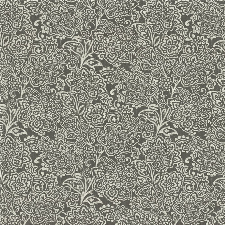 Castle Garden Anthracite by Kasmir Fabric 1451 90% Cotton
10% Polyester
 FRANCE </p><p>Repeat: Horizontal: 26 4/8 inches and Vertical: 24 2/8 inches 53 - Fabric Carolina -