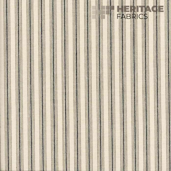 Catalina Black Pearl by Heritage Fabric - 100% Cotton India 6,000 Horizontal: 0.5" and Vertical: N/A 54" - Fabric Carolina -